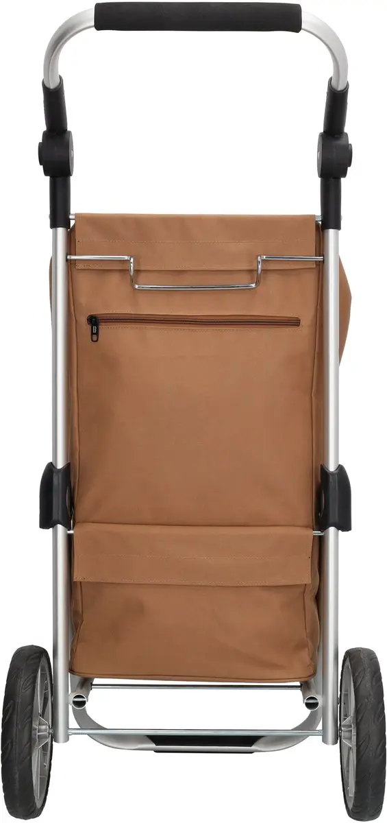 Beagles Alberic Boodschappen Trolley 41.5L - Bloem Bruin