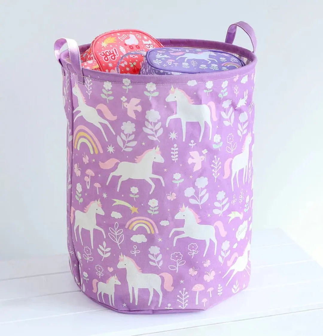 A Little Lovely Company Opbergmand Unicorn Dreams 63L