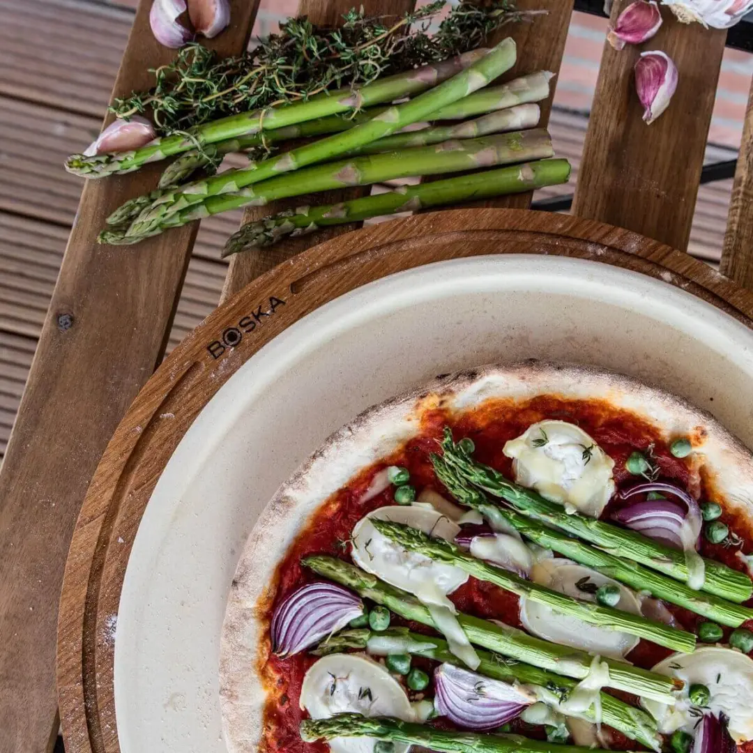 Boska Pizzaplank Friends XL - Ø 40cm - Eikenhout