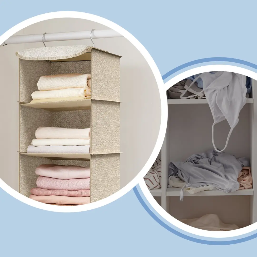 Songmics Hangrek RCH005Y01 - Opvouwbaar 5 Vakken - Beige