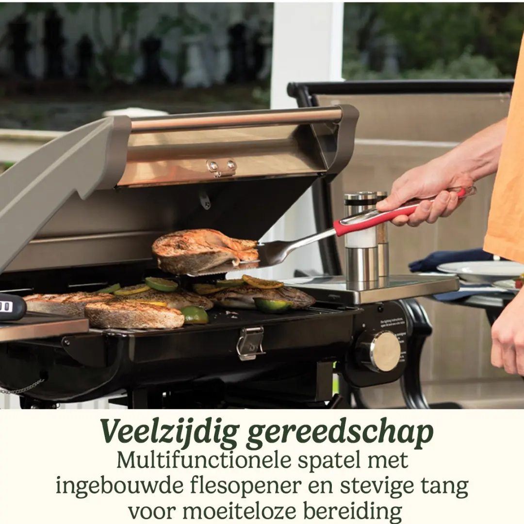 Cuisinart BBQ Gereedschapset 3-delig - Rood