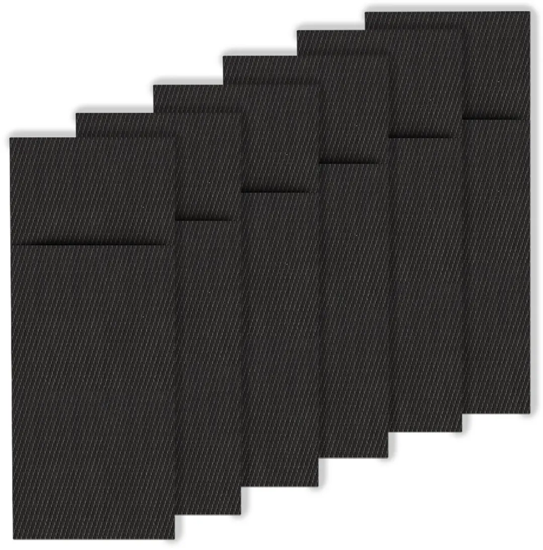 Westmark Saleen Bestekzakjes 6 Stuks - 24x9cm - Antraciet/Zilver