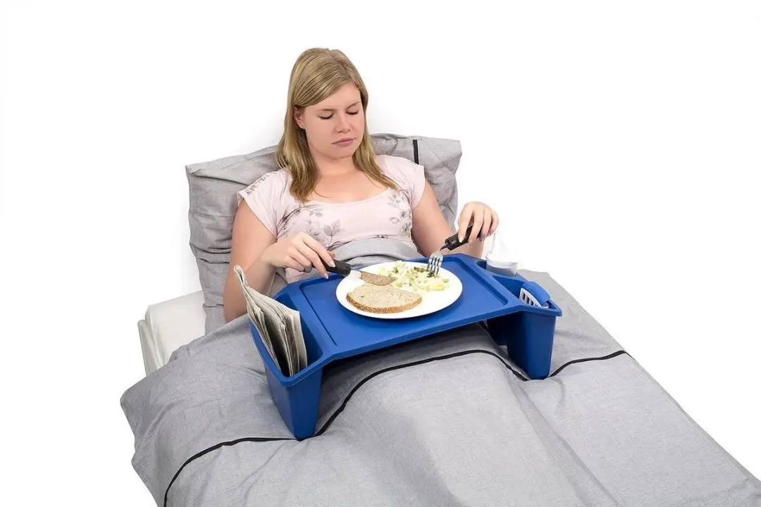 Vitility Bed-dienblad - Blauw