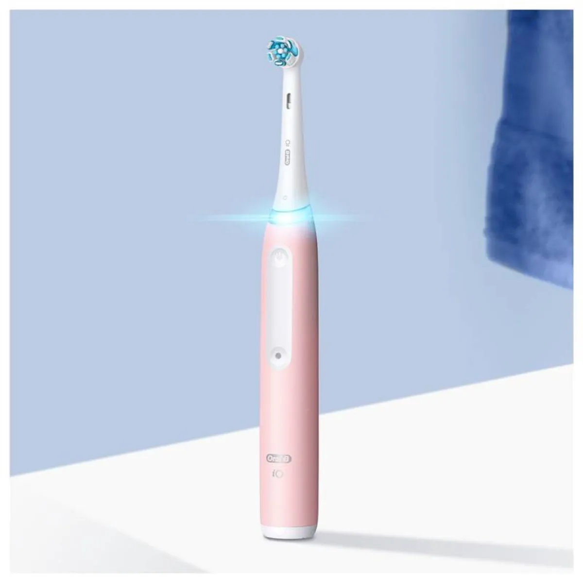 Elektrische tandenborstel Oral-B iO Series 3 Roze – magnetische tandenborstel – met reisetui & oplaadstation – 3 reinigingsstanden