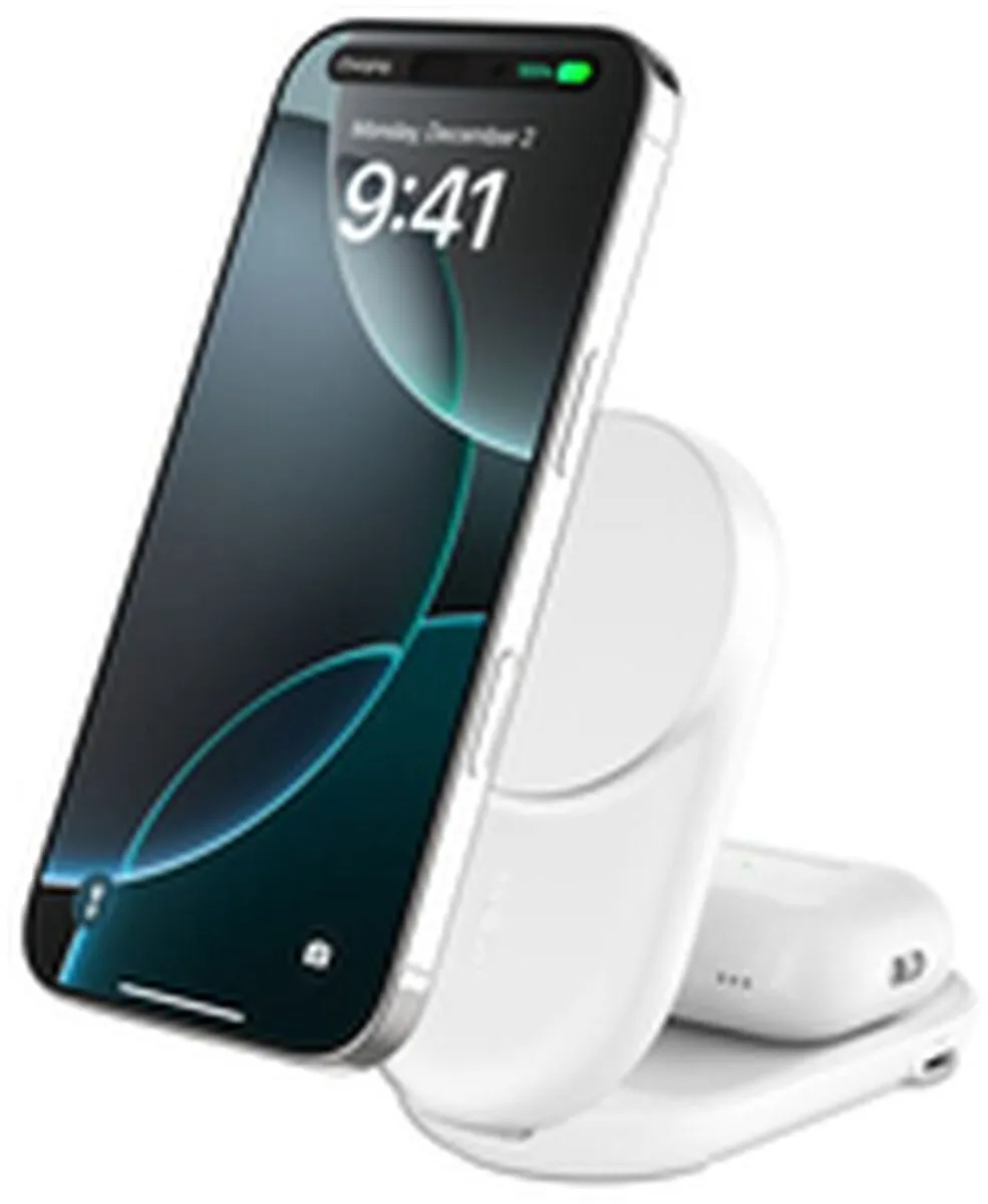 Belkin UltraCharge WIZ039KQWH 2in1 Magneetoplader 25W
