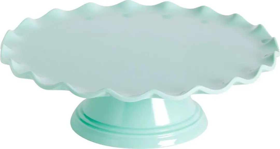 A Little Lovely Company Taartplateau Mintgroen 27,5cm