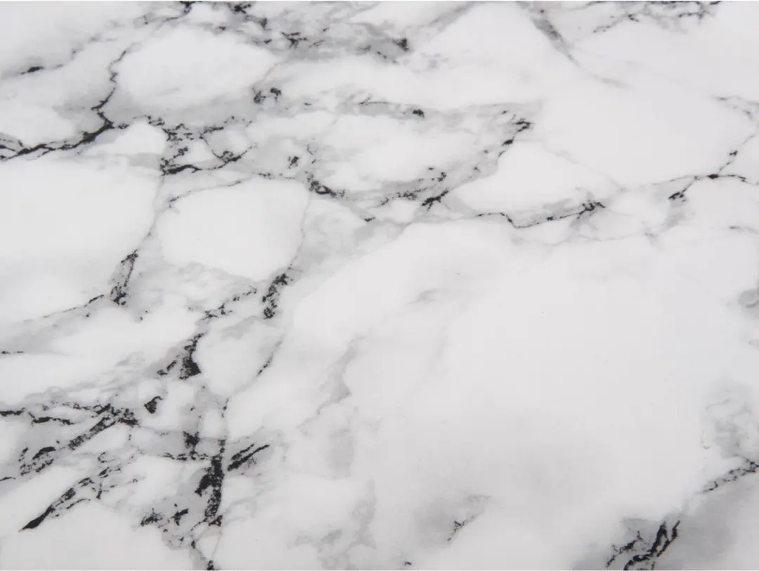 Present Time Marble Look Dienblad - Wit 34x30x1cm
