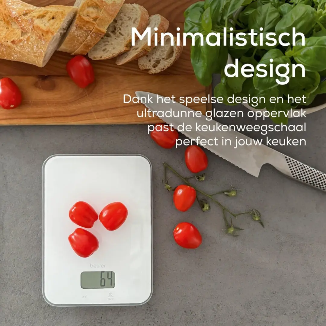 Beurer KS 19 Keukenweegschaal 5kg - Wit