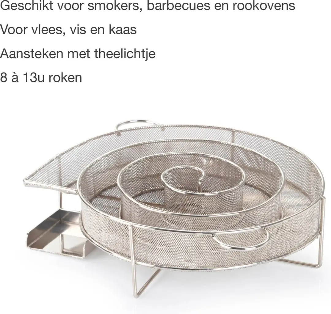 Barbecook Koude Rookgenerator Spiraal BC-SMO-5021 - 2 Stuks
