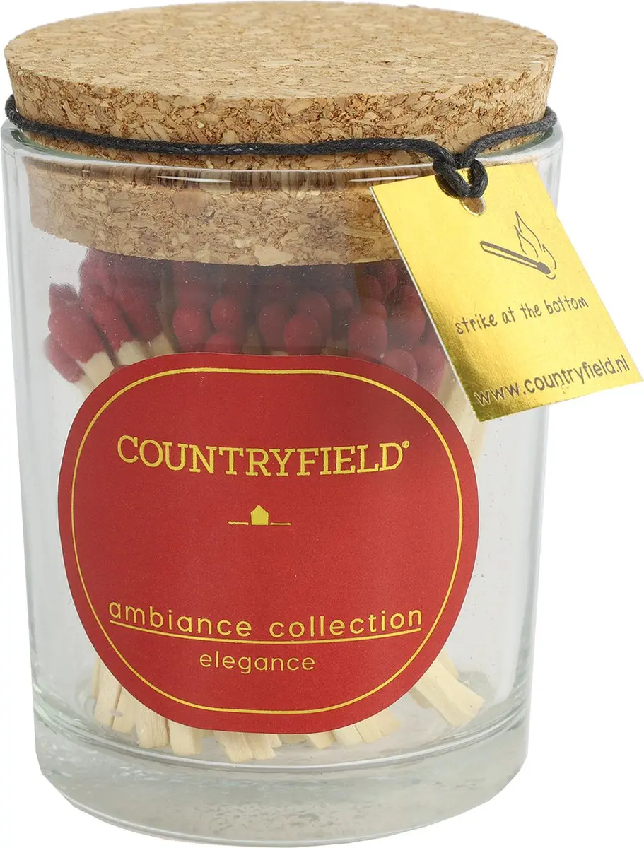 Countryfield Lucifers in Glas Elegance