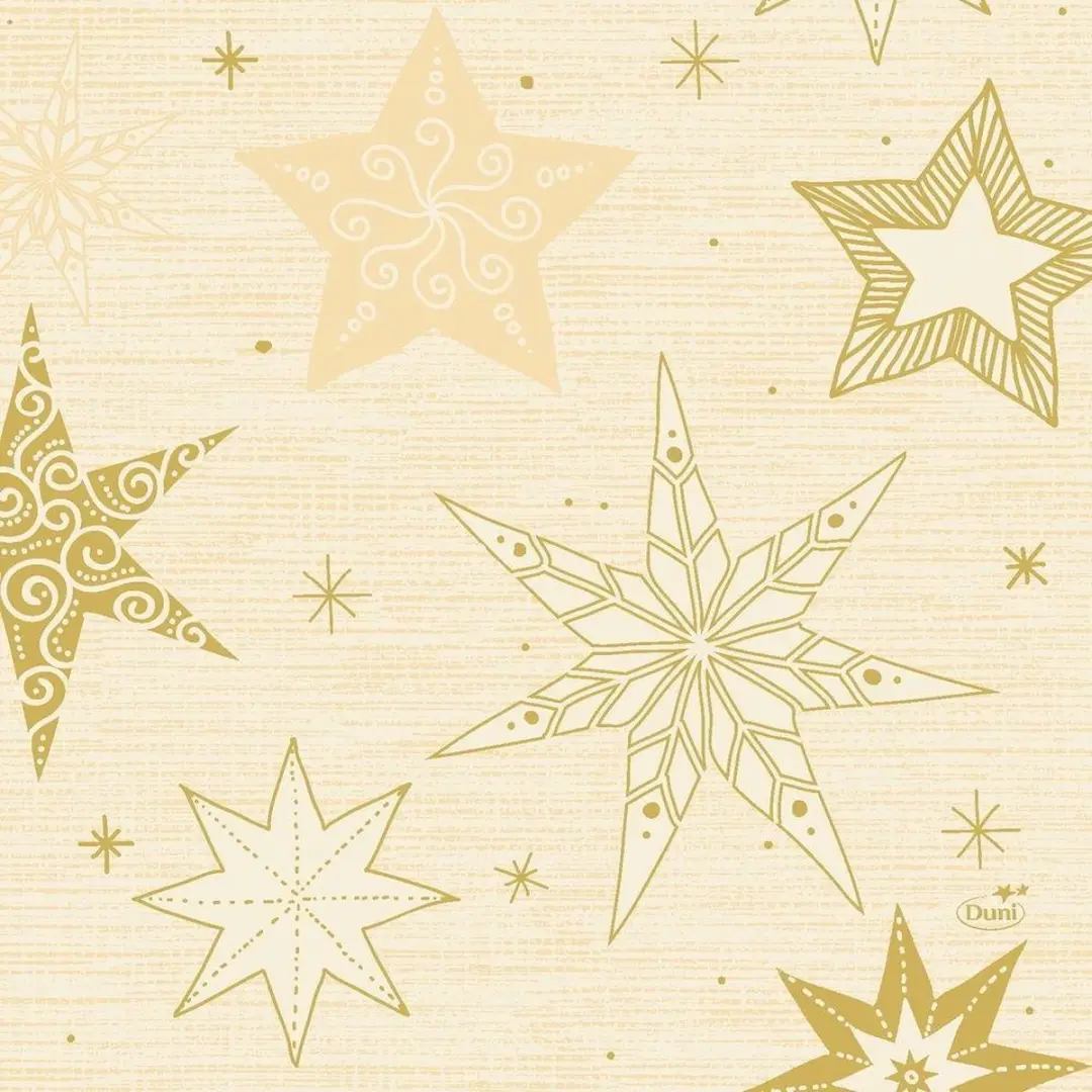 Duni Star Stories 3-laags Servetten 33x33cm