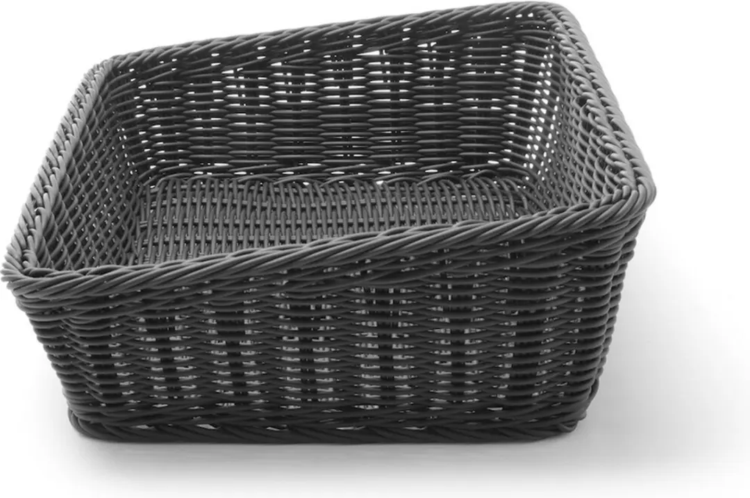 Hendi Rechthoekige Broodmand 400x300x120mm - Zwart