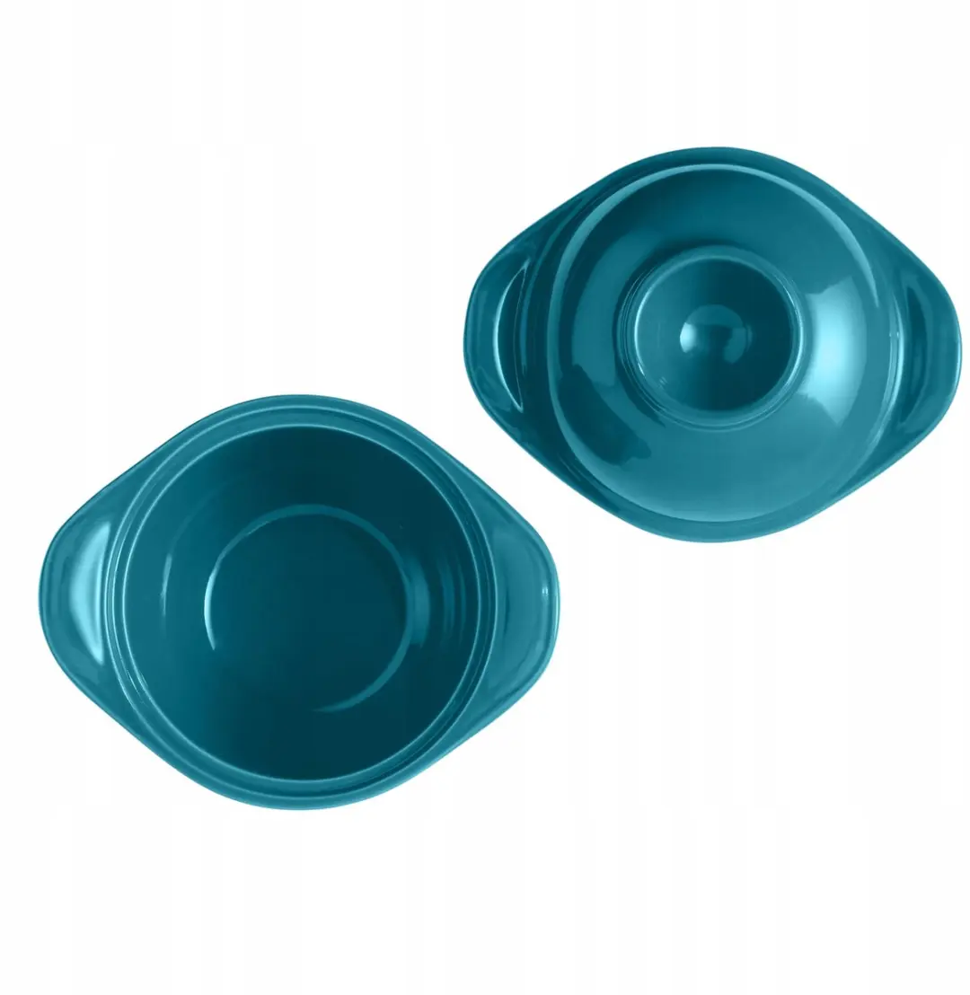 Emile Henry Keramische Ovenschaal voor Eieren - 0.3L - Zee Blauw