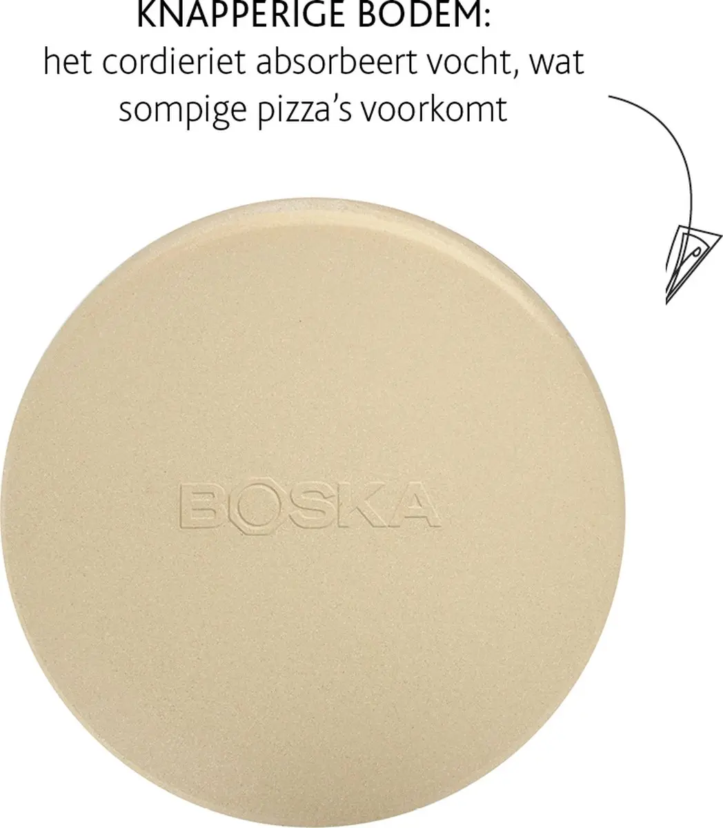 Boska Pizzasteen Deluxe Ø29cm - BBQ & Oven - afbeelding 6 van 6