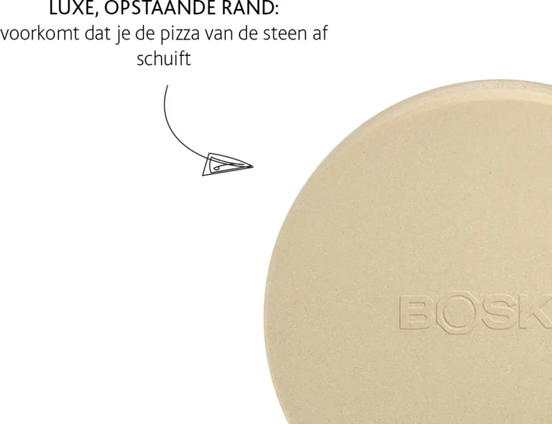 Boska Pizzasteen Deluxe Ø29cm - BBQ & Oven