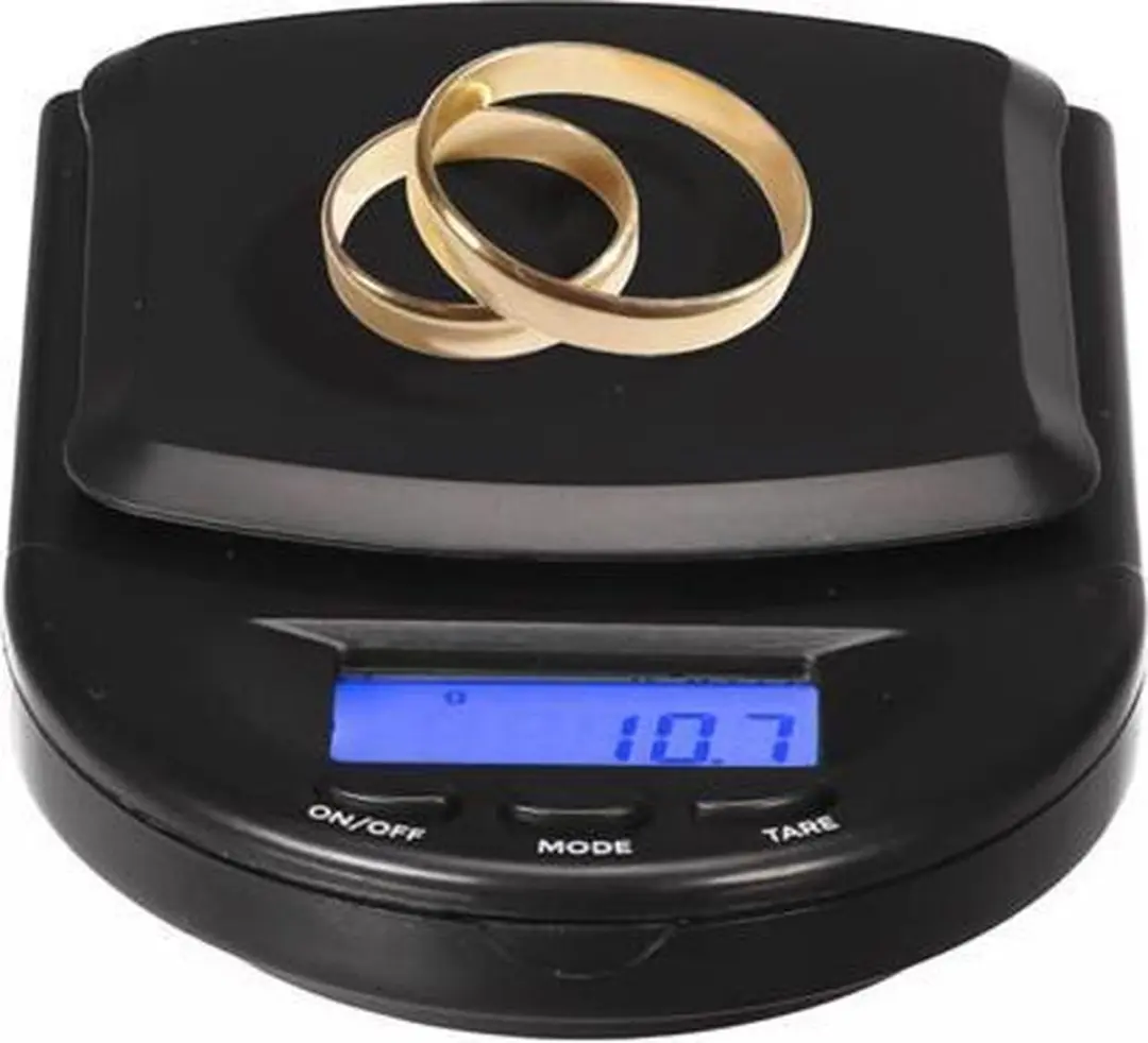 Perel VTBAL401 Precisieweegschaal - 0,1g tot 500g - Zwart
