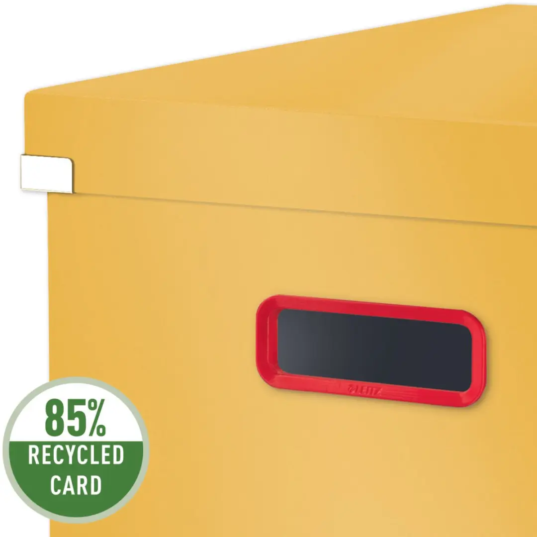 Leitz Cosy Click & Store A4 Opbergdoos - 16L - Warm Geel
