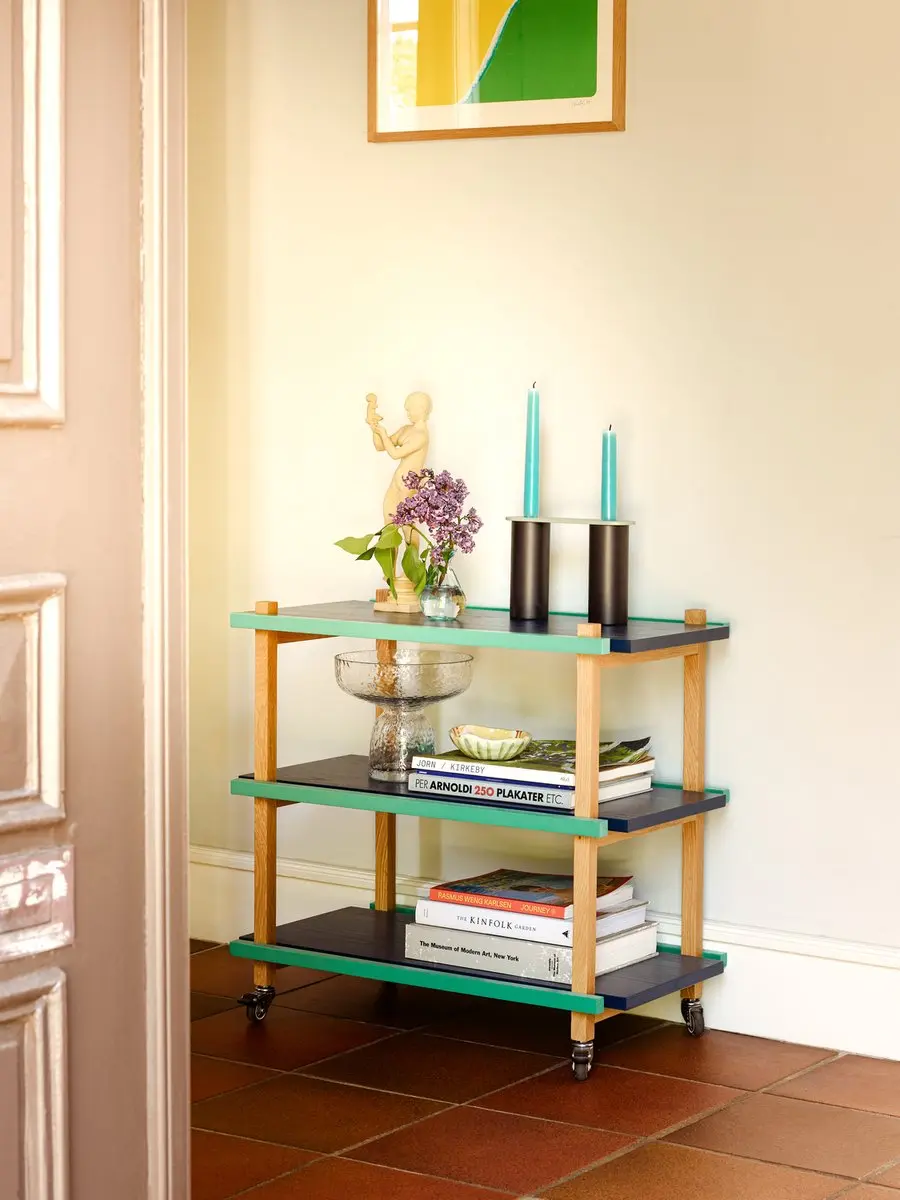 Hübsch Crayon Trolley - Donkerblauw - afbeelding 6 van 6