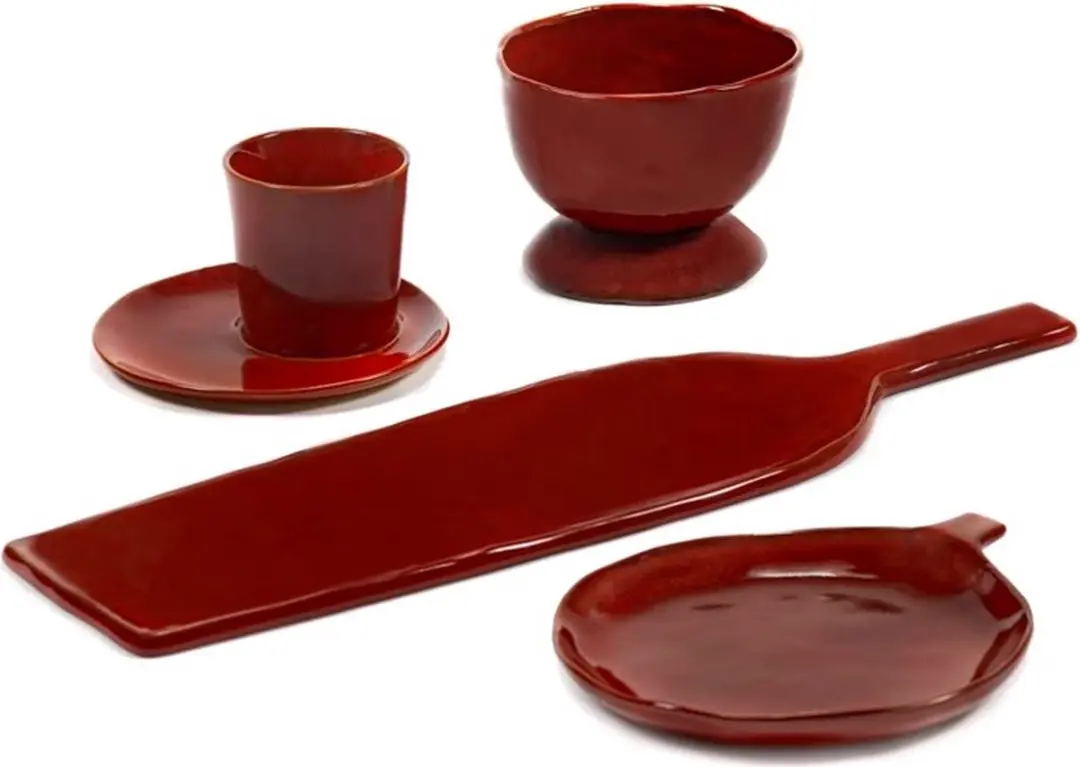 Serax Marie Michielssen La Mère Serveerplank 46x13cm - Venetian Red