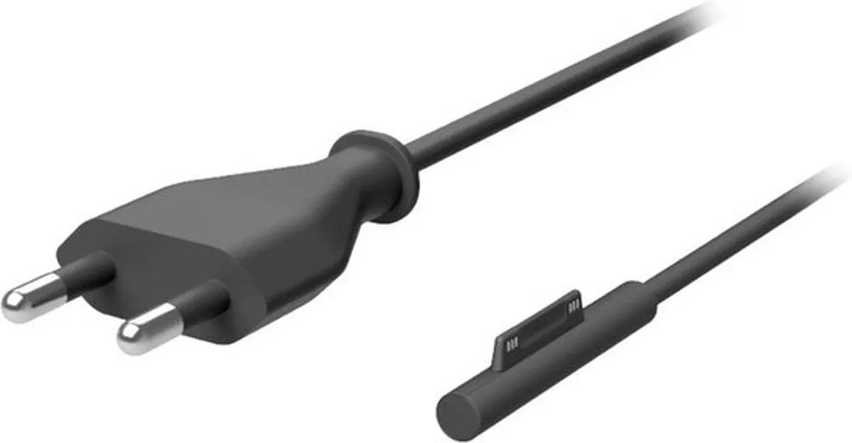 Microsoft Surface 65W Power Supply W8Y-00002 - Zwart