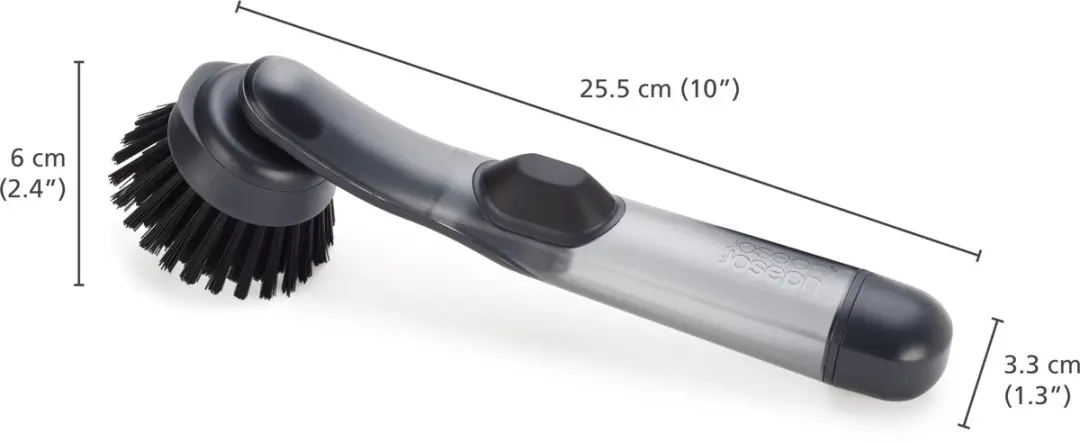 Joseph Joseph SinkTech Afwasmiddel Dispenser Borstel 6500018 - Antraciet