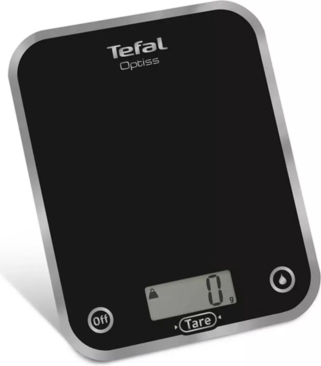 Tefal Optiss BC5005V0 Keukenweegschaal - 5 kg - Zwart