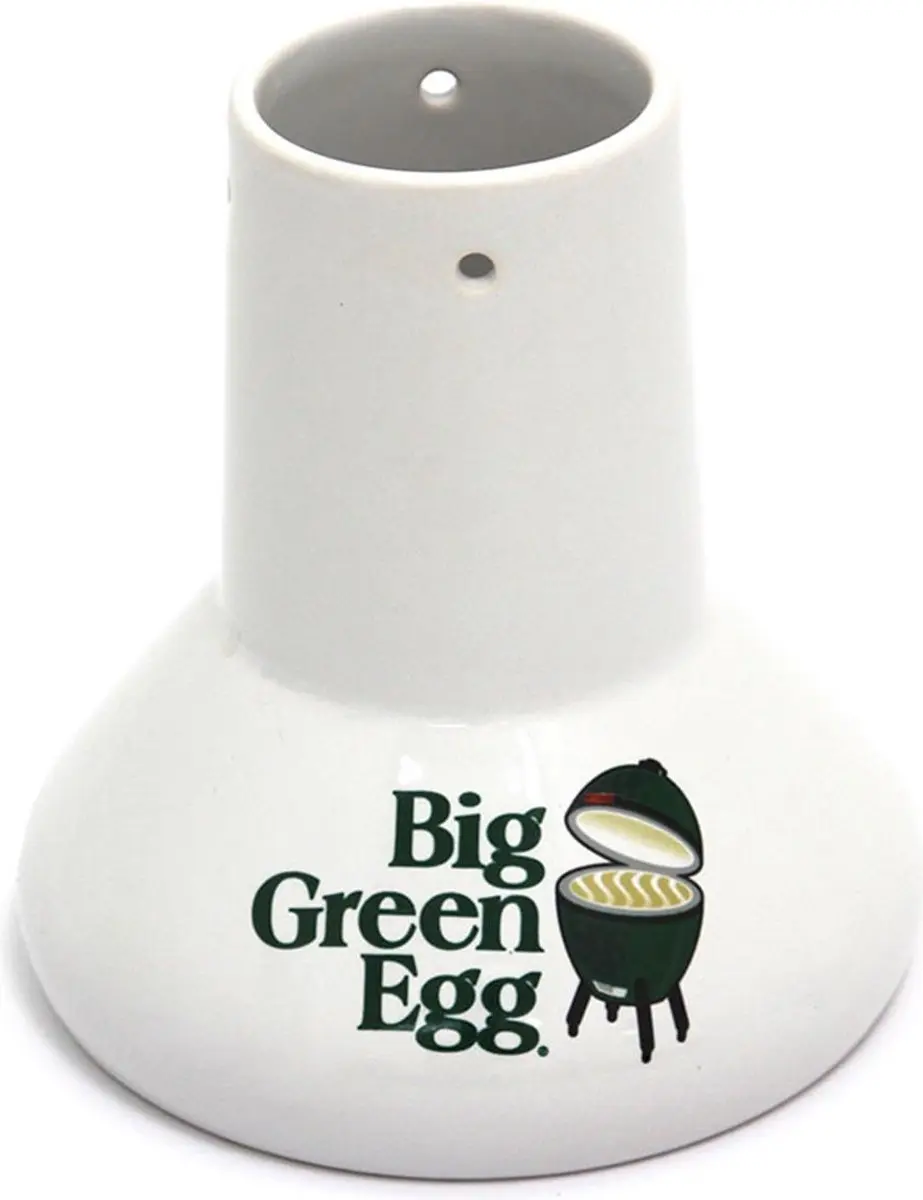 Big Green Egg Sittin'Turkey Keramische Roaster - Wit