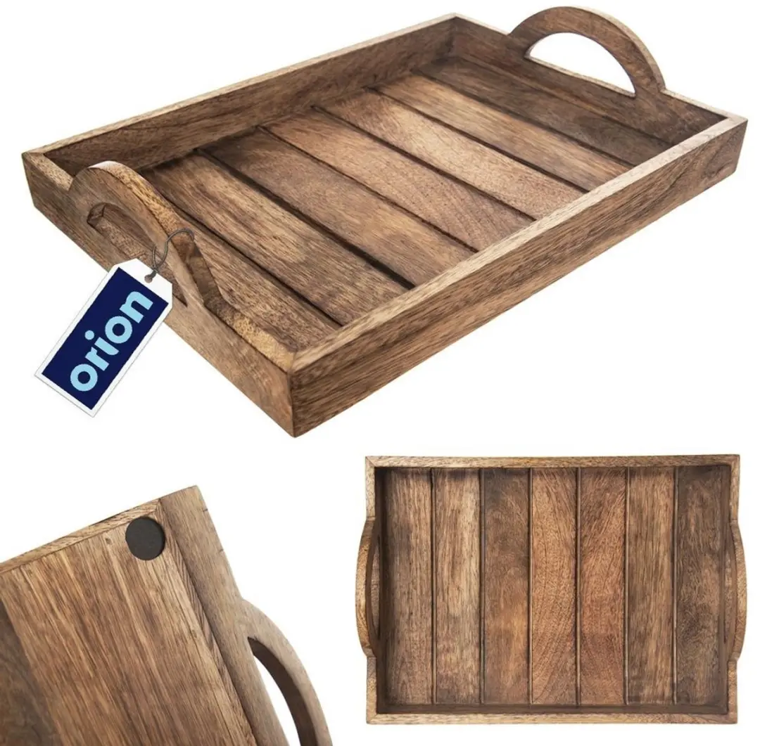 Orion Mango Houten Serveerplateau 35,5x25,5cm - Bruin