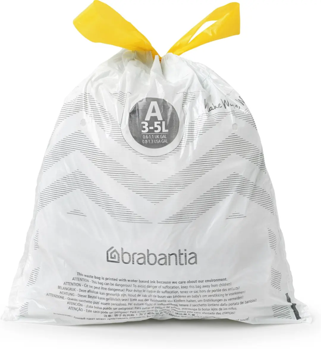 Brabantia PerfectFit Vuilniszakken 3L - 200 Stuks