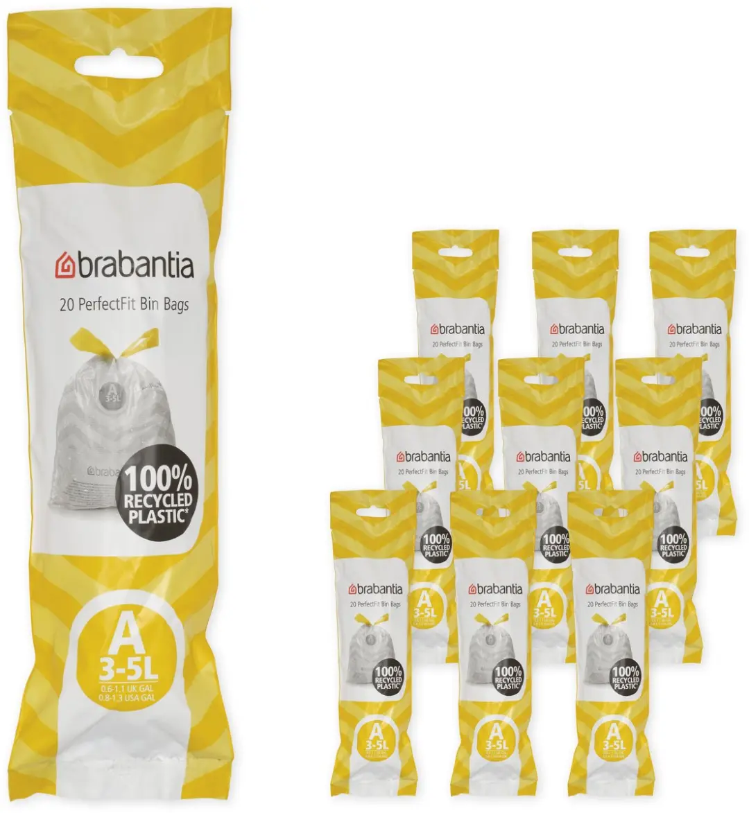 Brabantia PerfectFit Vuilniszakken 3L