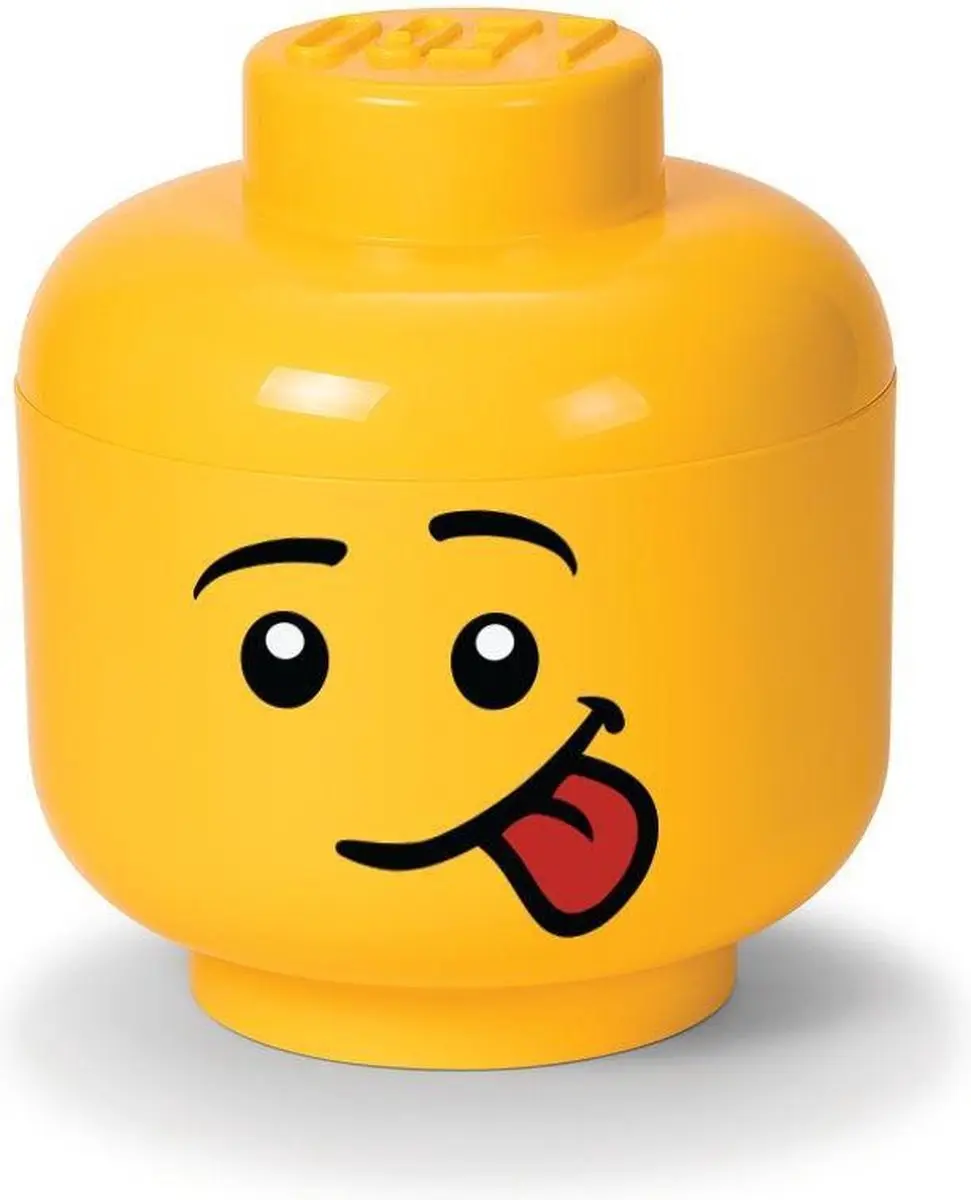 LEGO Silly 8.5L Opbergbox - Geel