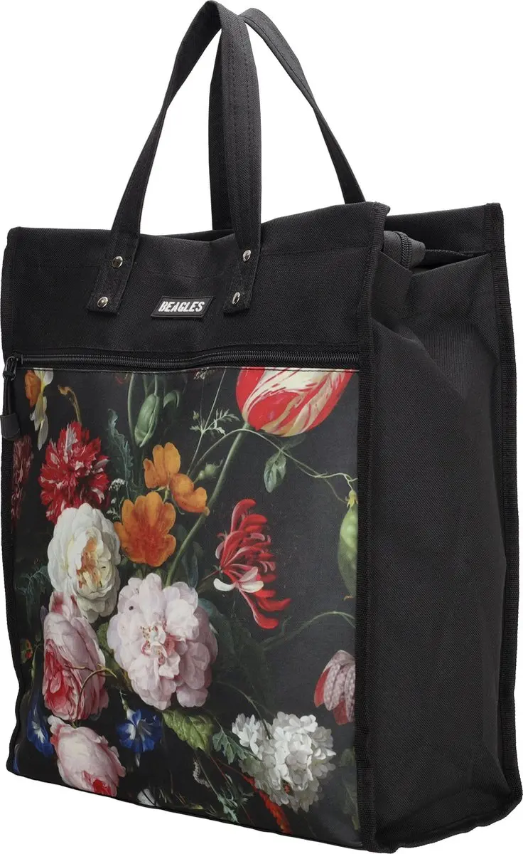Beagles Shop & Go Boodschappentas Stillleven bloemen - 25L