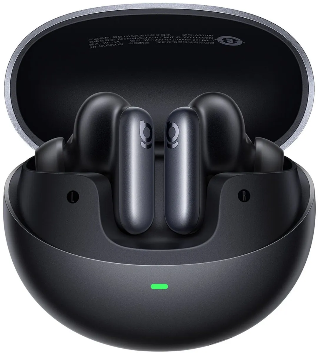 Baseus Inspire XP1 True Wireless Earbuds - Zwart