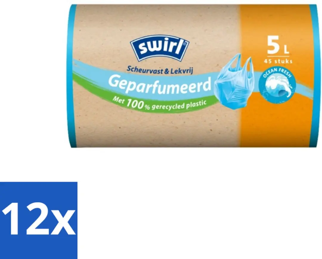 Swirl Pedaalemmerzakken Ocean Fresh 5L