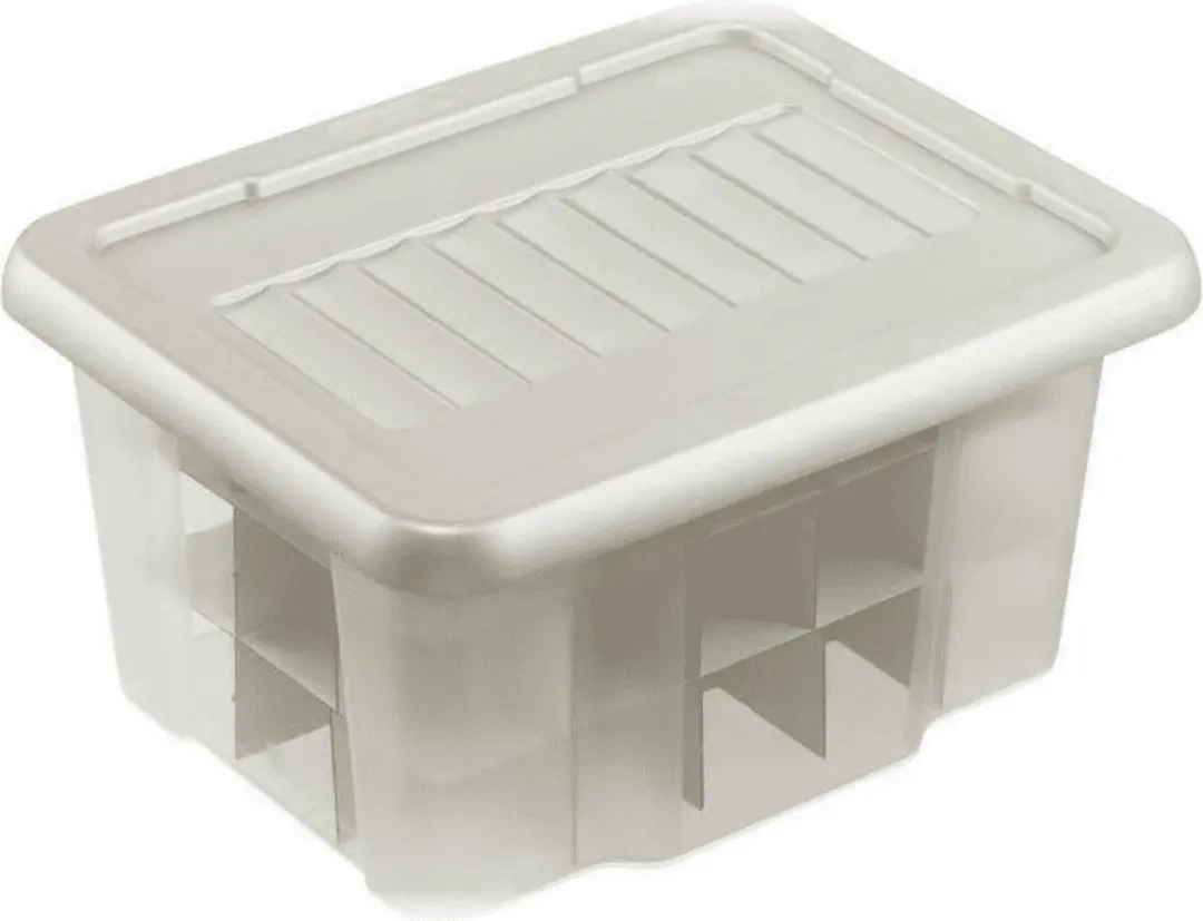 Sunware Kerstballen Opbergbox 24L - 2 Stuks - Zilver