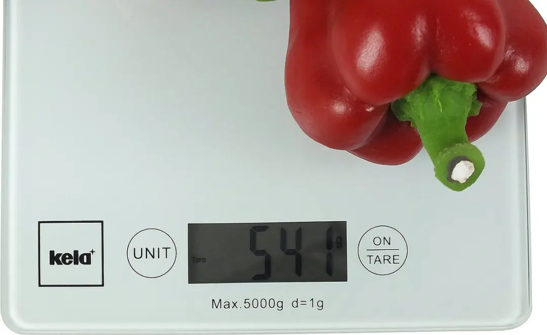 Kela Digitale Keukenweegschaal 5kg - wit - afbeelding 6 van 6