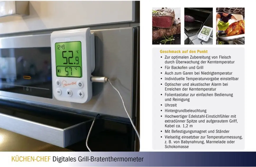 TFA Dostmann Barbecuethermometer 14.1510.02 - Wit