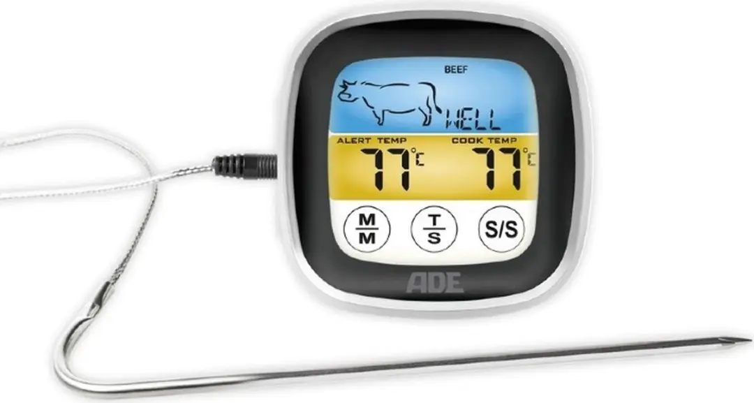 ADE Kernthermometer Digitaal - Zwart/Grijs