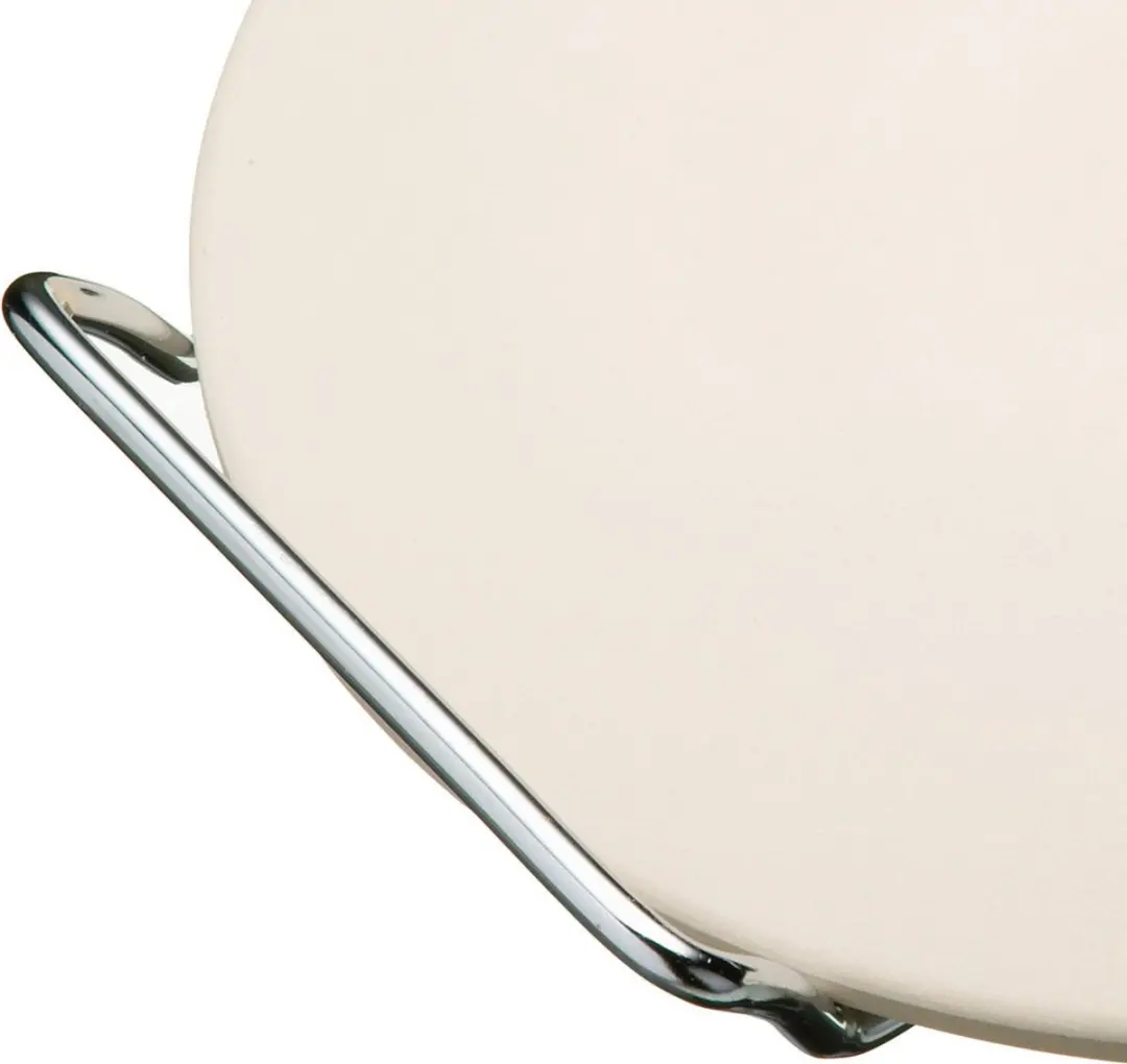KitchenCraft Pizzasteen 33cm - Zwart