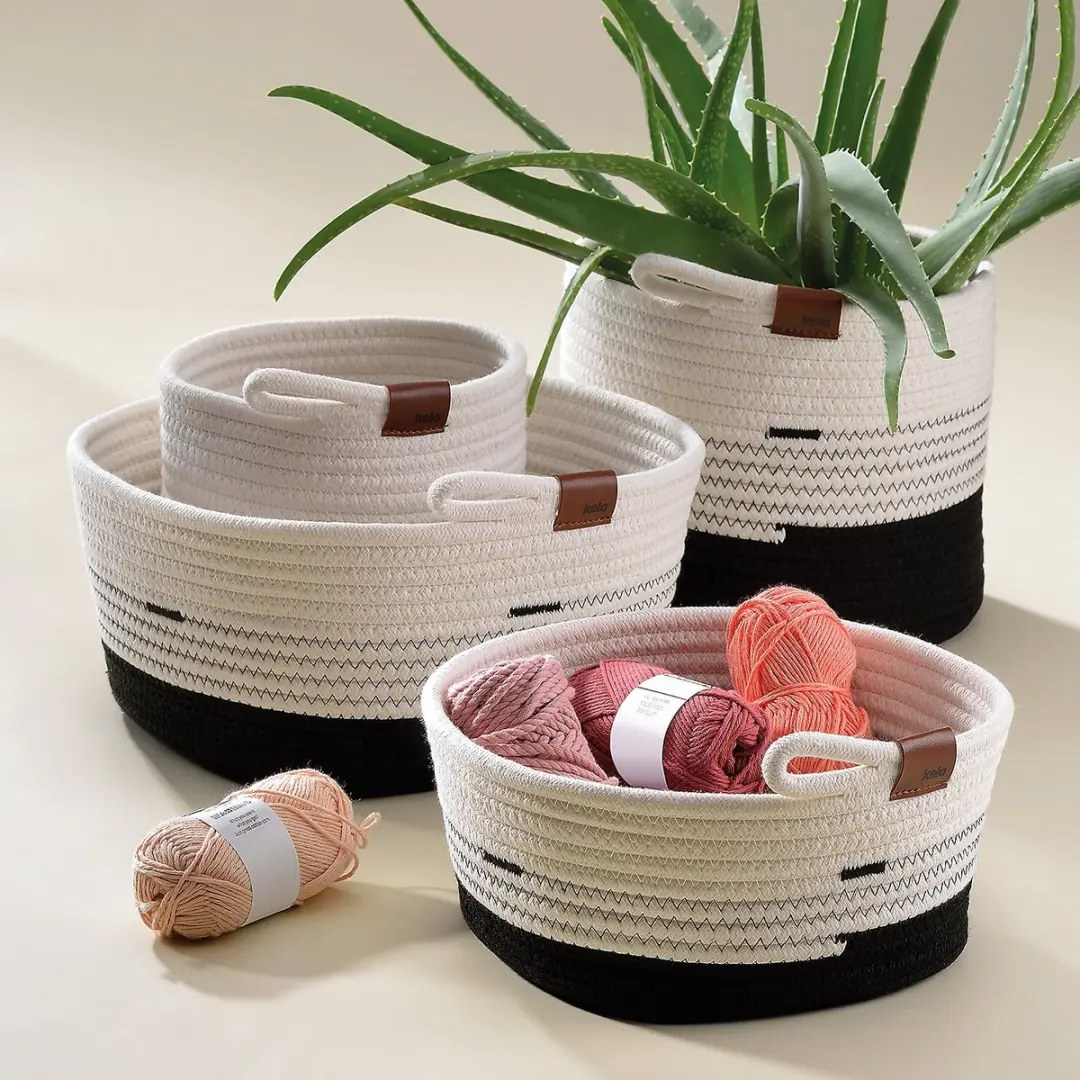 Kela Hedda Mand Ovaal 28x23cm - Wit/Zwart