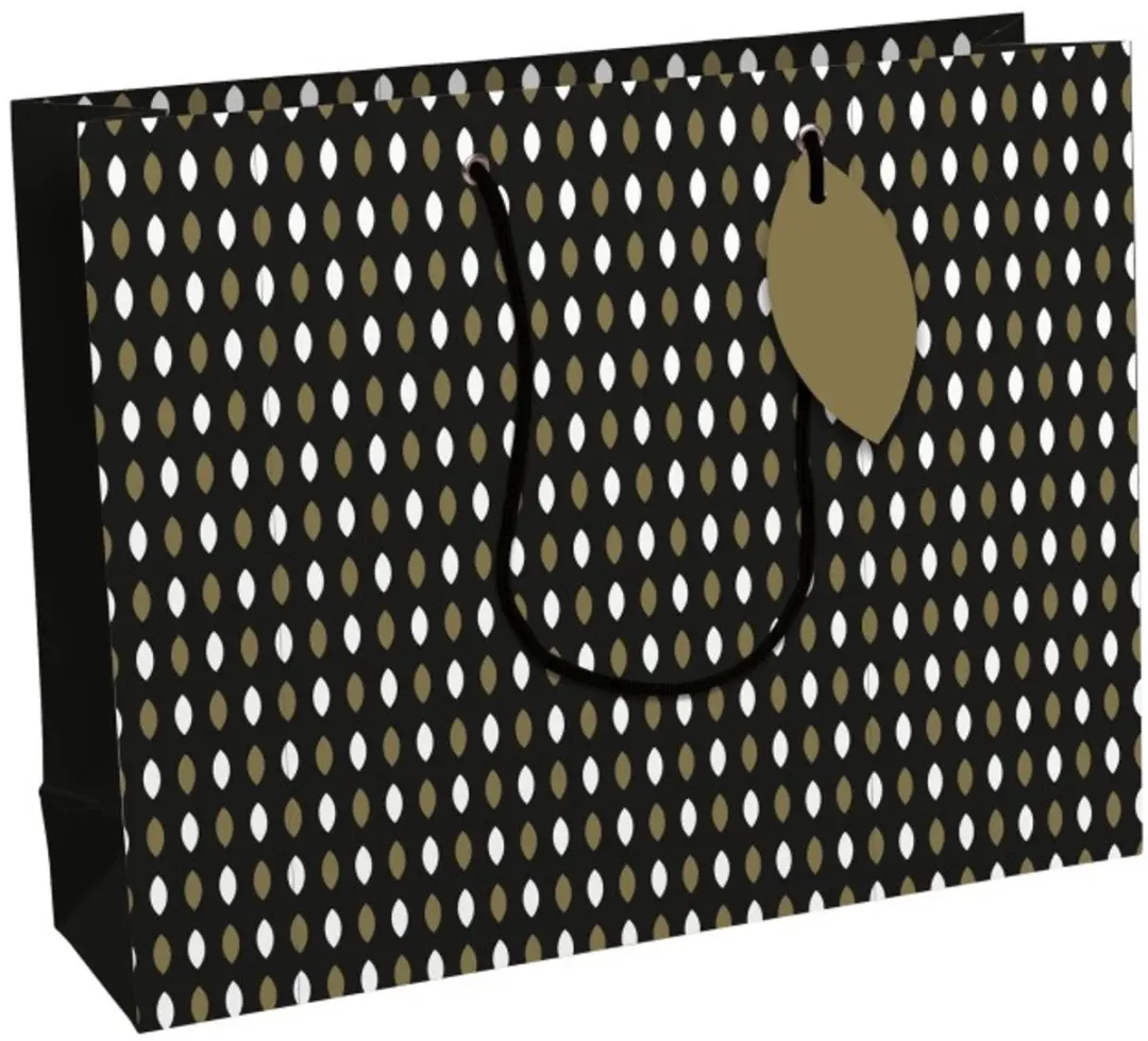 Clairefontaine Elegant Cadeautas - Goud/Wit/Zwart