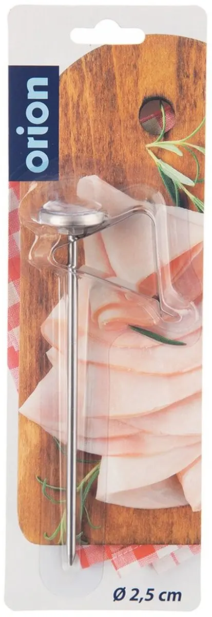 Orion Roestvrijstalen Keukenthermometer met Sonde - 100°C - Zilver - afbeelding 6 van 6