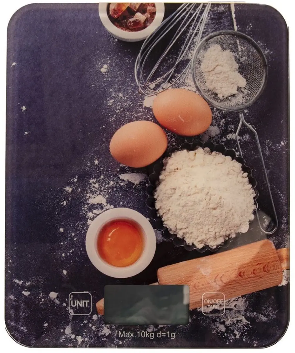 Orion Digitale Keukenweegschaal Glas 10 kg