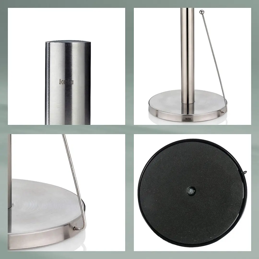 Kela Keukenrolhouder RVS Mat - Zilver