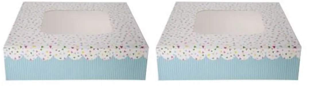 Cosy&Trendy Taartdoos Set2 16x16cm