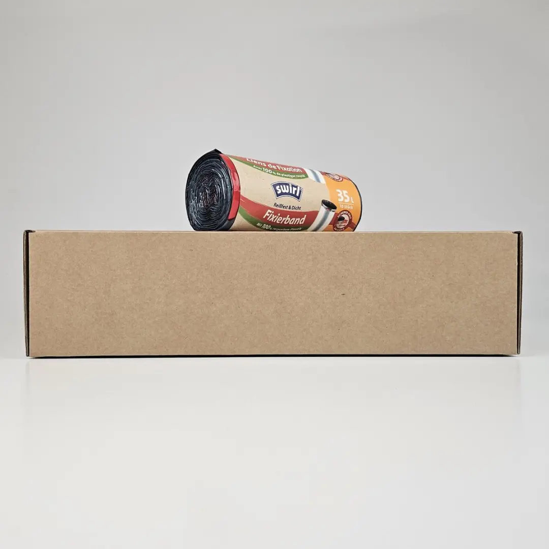 Swirl 35L Vuilniszakken - 160 Stuks (16 Rollen) - Grijs