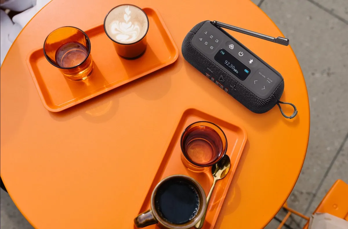 JBL Tuner 3 JBLTUNER3BLK Draagbare DAB/FM-radio - 7W - IP67 - Auracast - Zwart