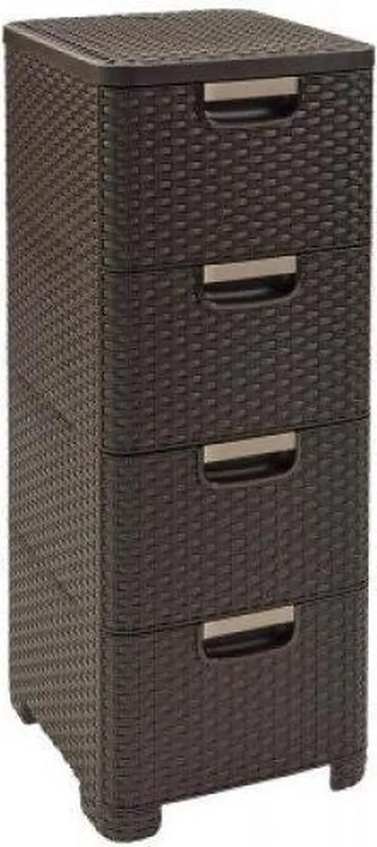 Curver Style Ladesysteem - 4x 14L - Bruin