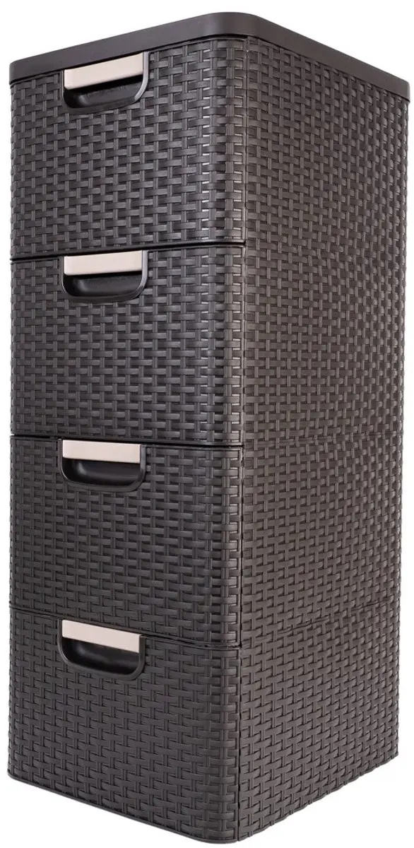 Curver Style Ladesysteem - 4x 14L - Bruin