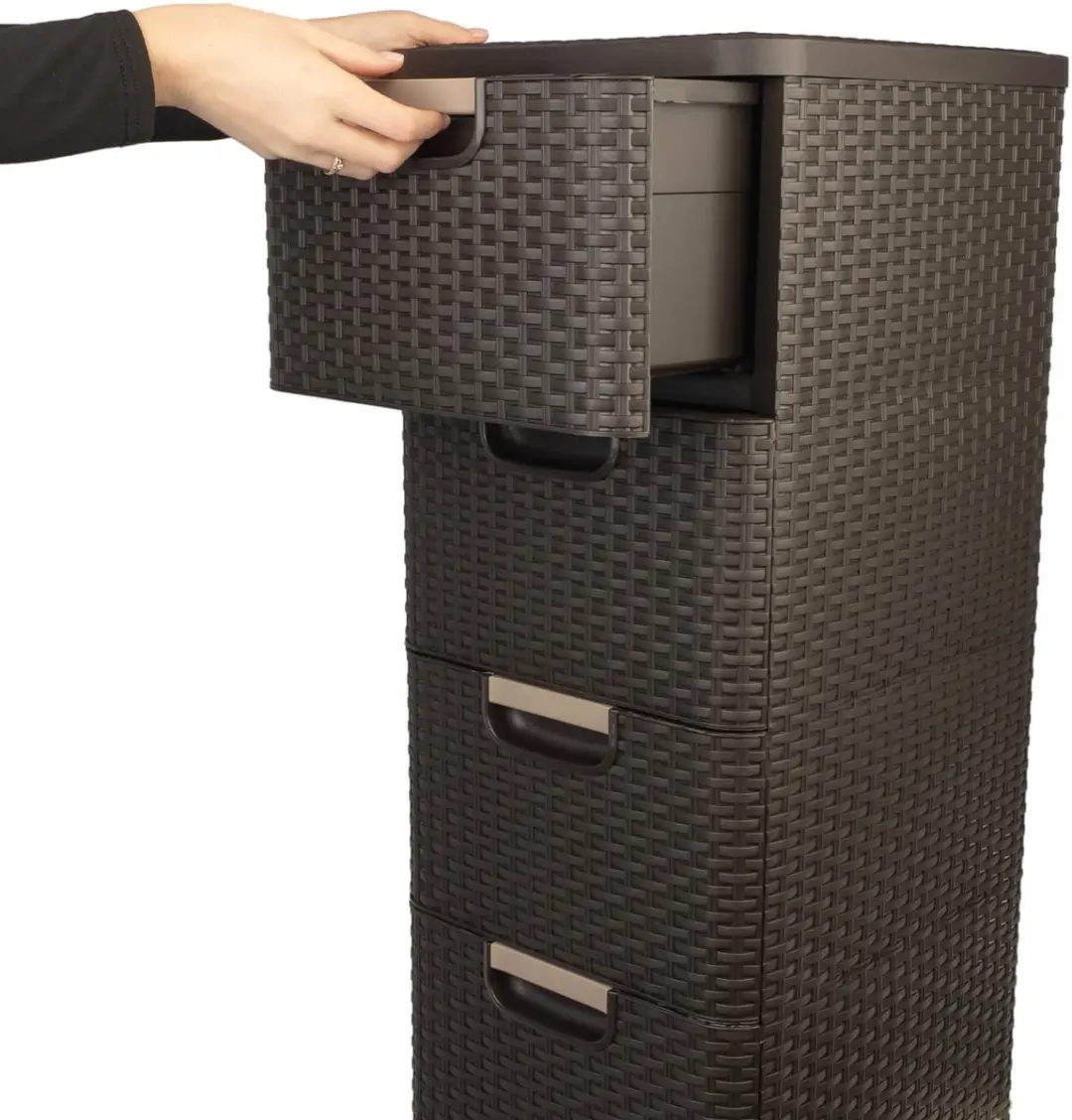 Curver Style Ladesysteem - 4x 14L - Bruin